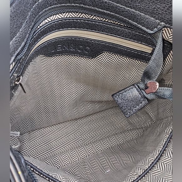 Jen & Co Posie Crossbody Bag Medium Charcoal - Picture 5 of 10